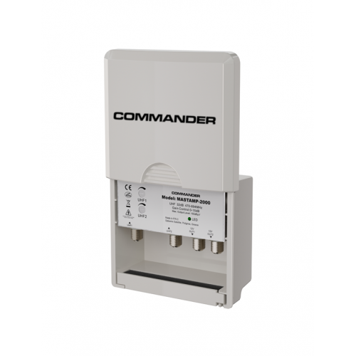Ενισχυτής ιστού 2xUHF - 2xOUT Gain 32dB 4G/5G LTE MASTAMP-2000 Commander