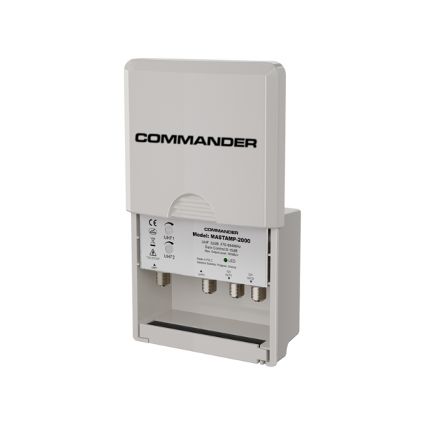 Ενισχυτής ιστού 2xUHF - 2xOUT Gain 32dB 4G/5G LTE MASTAMP-2000 Commander Ενισχυτής ιστού 2xUHF - 2xOUT Gain 32dB 4G/5G LTE MASTAMP-2000 Commander