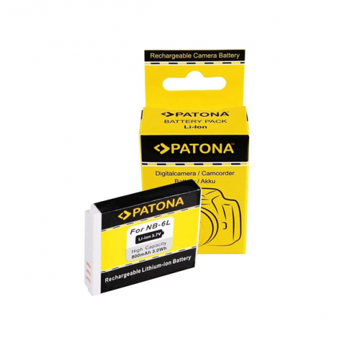Μπαταρία 3.7V 3Wh 800mAh Li-Ion για φωτογραφικές Canon NB-6L PL632 1006 Patona