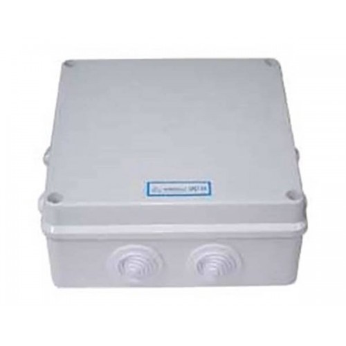 Κουτί πλαστικό IP65 150x150x70mm λευκό με βίδες CHC-BA15015070 CHB