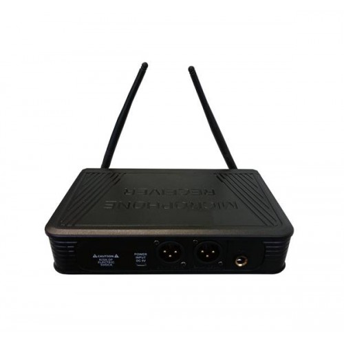 Ασύρματο μικρόφωνο δυναμικό - πέτου set 2 pcs UHF JRU-521LD-C Audien