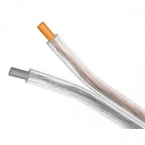 Καλώδιο διάφανο ηχείων 2x3.00mm²  καθαρού χαλκού  OD9