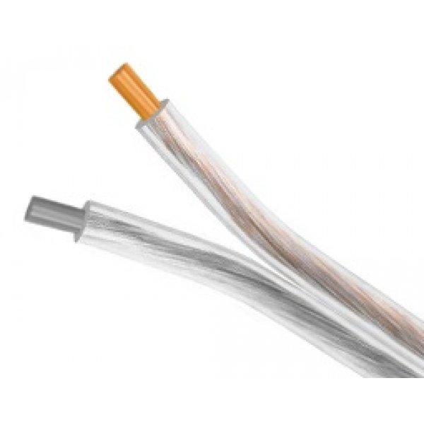 Καλώδιο διάφανο ηχείων 2x3.00mm² καθαρού χαλκού OD9 Καλώδιο διάφανο ηχείων 2x3.00mm² καθαρού χαλκού OD9