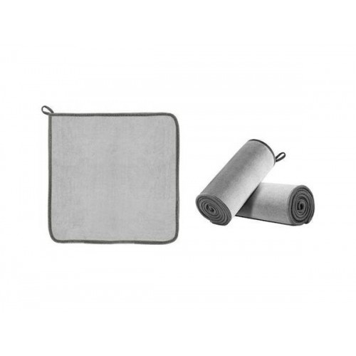 Πανί μικροϊνών στεγνώματος/καθαρισμού αυτοκινήτου 40x40cm γκρι 2 τεμαχίων Easy Life Baseus