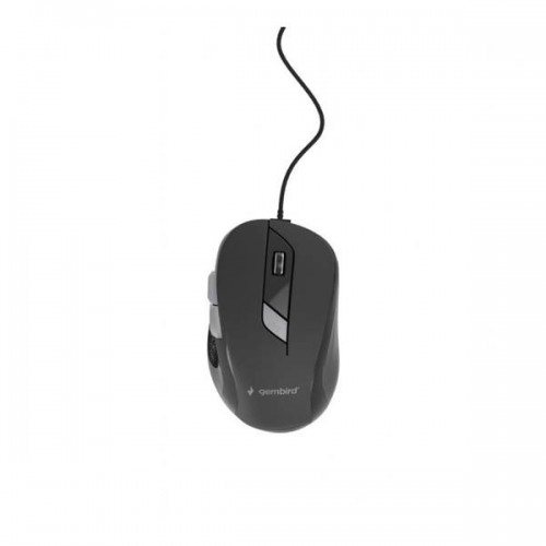 Mouse optical ενσύρματο 6 πλήκτρων μαύρο GM-MUS-6B-01 Gembird