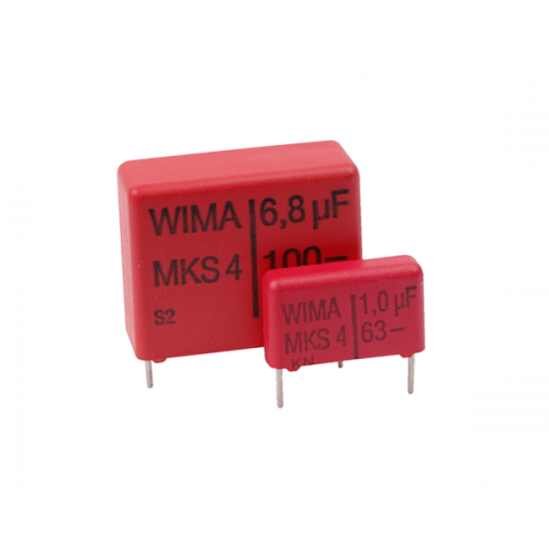 Πυκνωτής πολυπροπυλενίου MKP 1000V 22nF P15mm MKP4O122204B00KSSD Wima