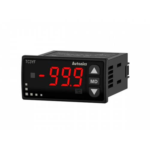 Ελεγκτής θερμοκρασίας ψηφιακός ψύξης 72x36 100-240VAC 2xNO (PT100) TC3YF-24R Autonics