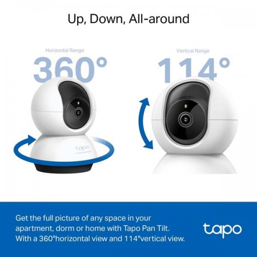 Κάμερα pan tilt 4mm Wi-Fi HD 2K 4MP QHDTapo C220 TP-Link Κάμερα pan tilt 4mm Wi-Fi HD 2K 4MP QHDTapo C220 TP-Link