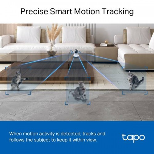 Κάμερα pan tilt 4mm Wi-Fi HD 2K 4MP QHDTapo C220 TP-Link Κάμερα pan tilt 4mm Wi-Fi HD 2K 4MP QHDTapo C220 TP-Link