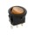 Διακόπτης rocker στρόγγυλος ΟΝ-OFF 20A 12v DC 3pins με λυχνία πορτοκαλί