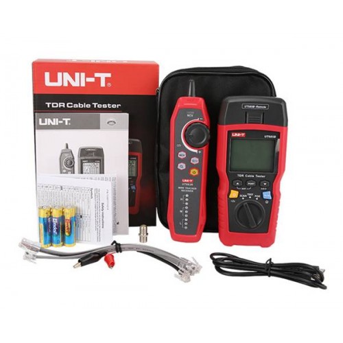 Tester δομημένης καλωδίωσης RJ11/RJ45 με TDR & PoE UT685BKITKIT UNI-T