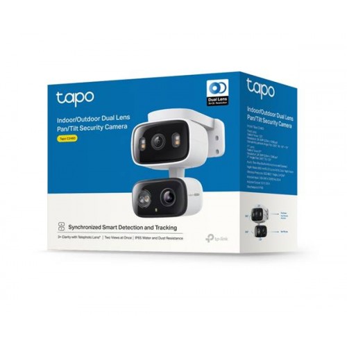 Κάμερα IP 2K Dual Lens Pan/Tilt Wi-Fi IP65 Tapo C246D TP-LINK