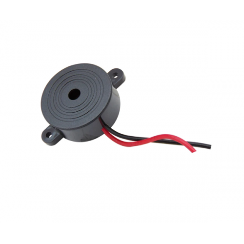 Buzzer με καλώδιο 12VDC 110dB στρογγυλό συνεχές CZQ-4216B CNTD