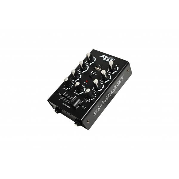 Μίκτης ήχου 2 δρόμων USB Bluetooth 2Line 1 Mic DJ-MIX2BT Μίκτης ήχου 2 δρόμων USB Bluetooth 2Line 1 Mic DJ-MIX2BT
