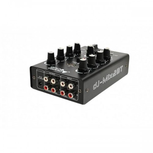 Μίκτης ήχου 2 δρόμων USB Bluetooth 2Line 1 Mic DJ-MIX2BT Μίκτης ήχου 2 δρόμων USB Bluetooth 2Line 1 Mic DJ-MIX2BT