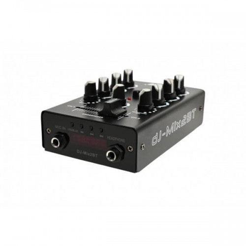 Μίκτης ήχου 2 δρόμων USB Bluetooth 2Line 1 Mic DJ-MIX2BT Μίκτης ήχου 2 δρόμων USB Bluetooth 2Line 1 Mic DJ-MIX2BT