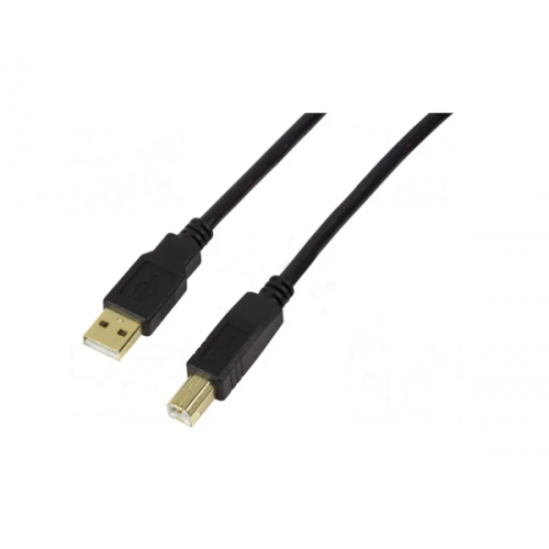 Καλώδιο USB 2.0 Type A -> B 15m μαύρο UA0265 LogiLink