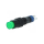 Διακόπτης μπουτόν ON-ON SPDT 0.5A 250V AC πράσινο LED 24V Ø8mm LAS4Y-11Z/24/G Onpow