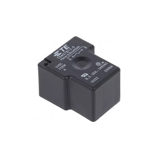 Relay ισχύος 4pin PCB 30A 5V DC SPST-NO 2-1393210-0 T9A TE Connectivity Relay ισχύος 4pin PCB 30A 5V DC SPST-NO 2-1393210-0 T9A TE Connectivity