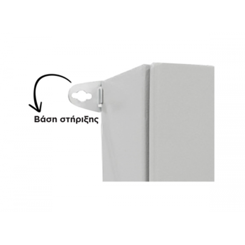 Πίνακας μεταλλικός στεγανός 250x300x150mm IP66 με γαλβανιζέ πλάτη CP253015E CET