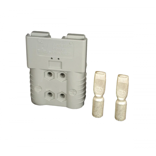 Κονέκτορας υψηλής ισχύος 2-pin 1/0 AWG 160A 600V γκρι SBE160 E6374G2 Anderson Power