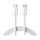 Καλώδιο φόρτισης & συγχρονισμού USB Type-C -> Type-C 1m 100W 5A PD λευκό Crystal Baseus