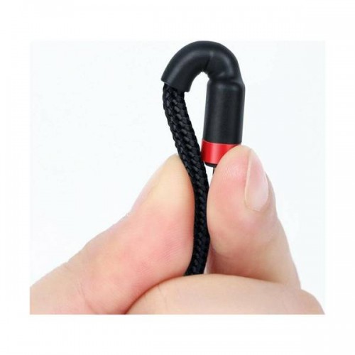 Καλώδιο φόρτισης & συγχρονισμού USB Type-C -> Type-C 2m 60W 3A PD μαύρο/κόκκινο Cafule Baseus