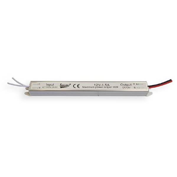 Τροφοδοτικό Led extra slim 110-264V IN -> OUT 24VDC 60W 2.5A IP20 TΩRA Lucas Τροφοδοτικό Led extra slim 110-264V IN -> OUT 24VDC 60W 2.5A IP20 TΩRA Lucas