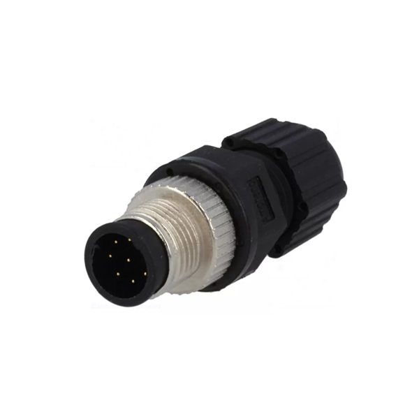 Κονέκτορας M12 αρσενικός 8-pin ευθύς 2A 30V IP68 M12A-08BMMA-SL8001 Amphenol LTW Κονέκτορας M12 αρσενικός 8-pin ευθύς 2A 30V IP68 M12A-08BMMA-SL8001 Amphenol LTW