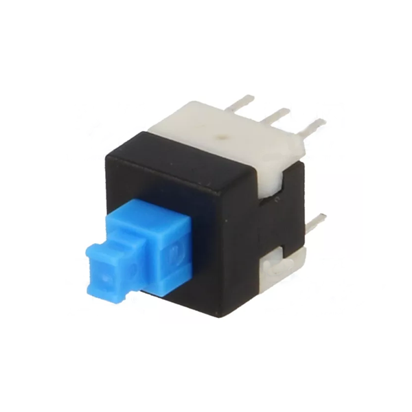 Διακόπτης μπουτόν tact σταθερός DPDT ON-ON 0.1A 30V PCB Mount BS-800-L Canal Electronic Διακόπτης μπουτόν tact σταθερός DPDT ON-ON 0.1A 30V PCB Mount BS-800-L Canal Electronic