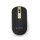 Mouse optical ασύρματο 2.4GHz 1600DPI μαύρο/χρυσό MUSW-4B-04 Gembird