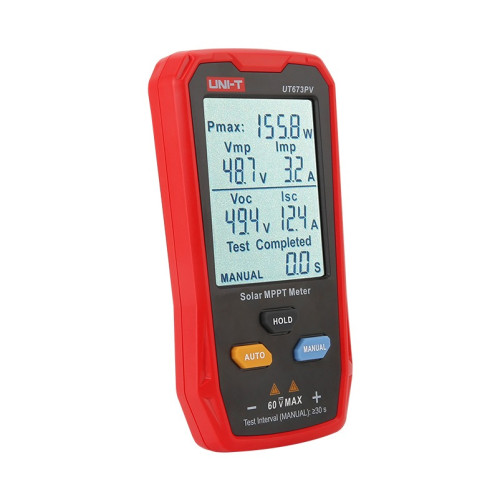Tester φωτοβολταϊκών πάνελ MPPT (5-800W) UT673PV UNI-Trend Tester φωτοβολταϊκών πάνελ MPPT (5-800W) UT673PV UNI-Trend